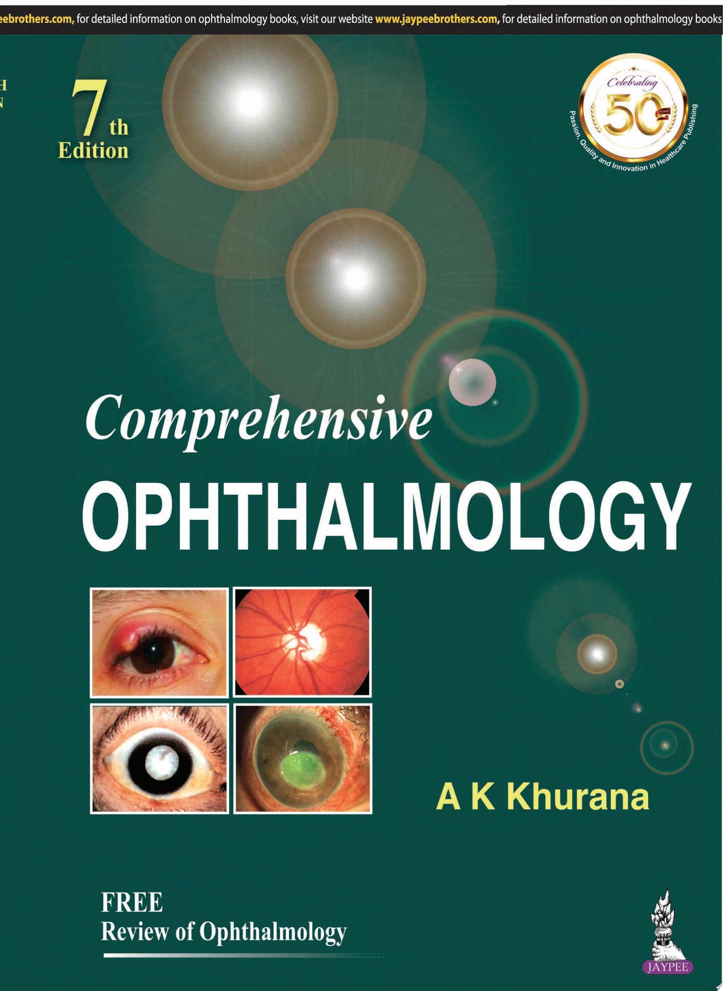 Comprehensive Ophthalmology: Review of Ophthalmology, 7th edition